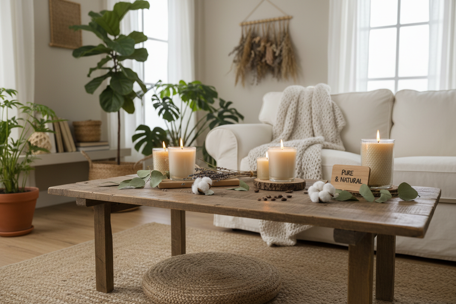 Eco-Friendly Candles: The Complete Guide to Sustainable, Non-Toxic Candles for Your Home
