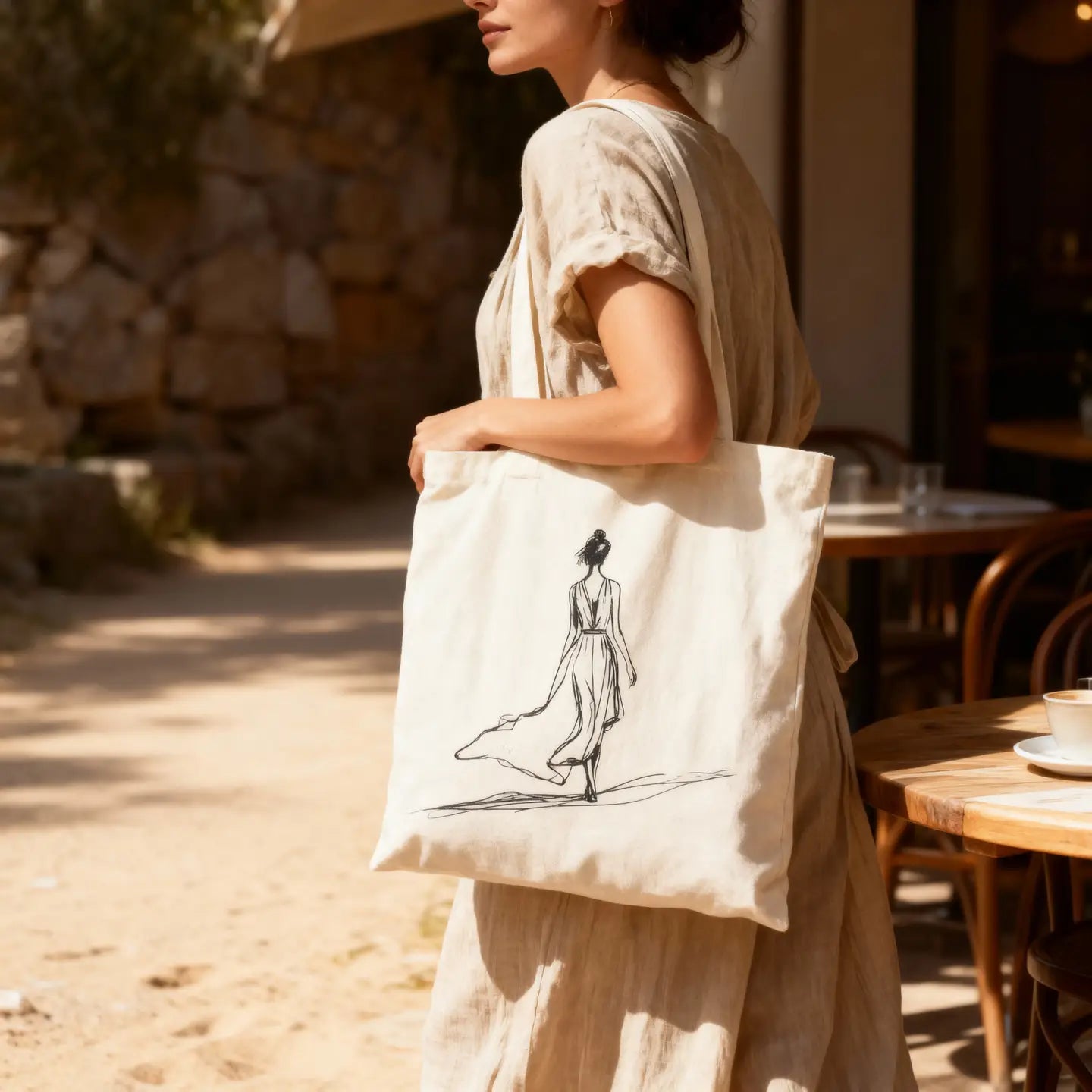 The Wanderer Canvas Tote