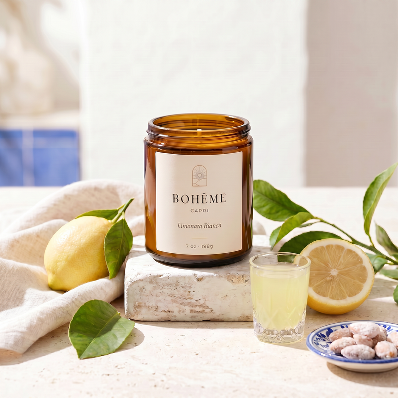 Limonata Bianca Candle — Capri