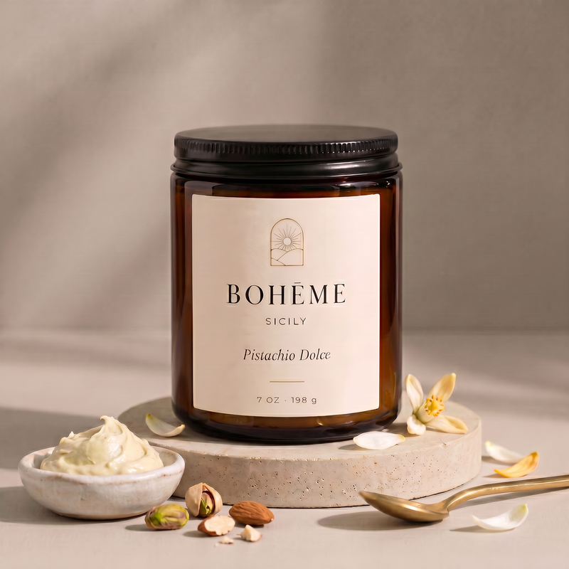 Pistachio Dolce Candle — Sicily