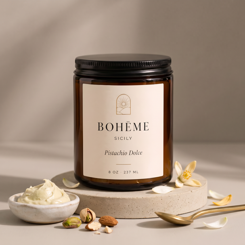 Pistachio Dolce Candle — Sicily