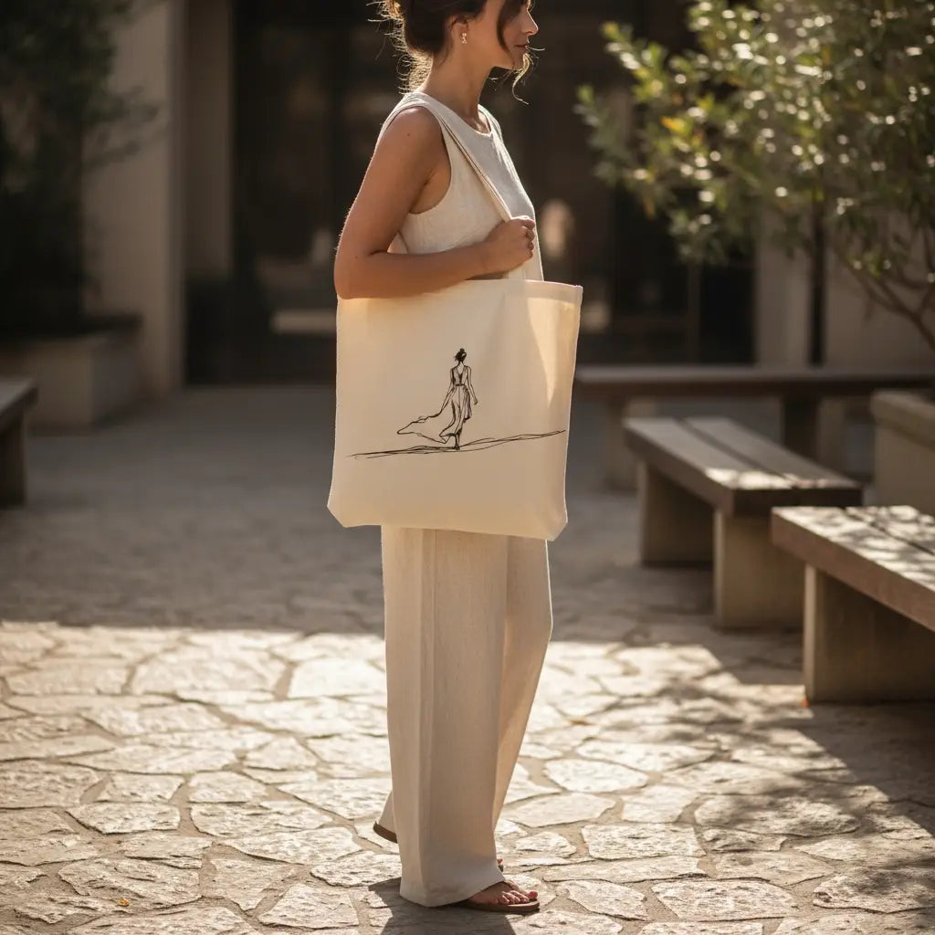 The Wanderer Canvas Tote
