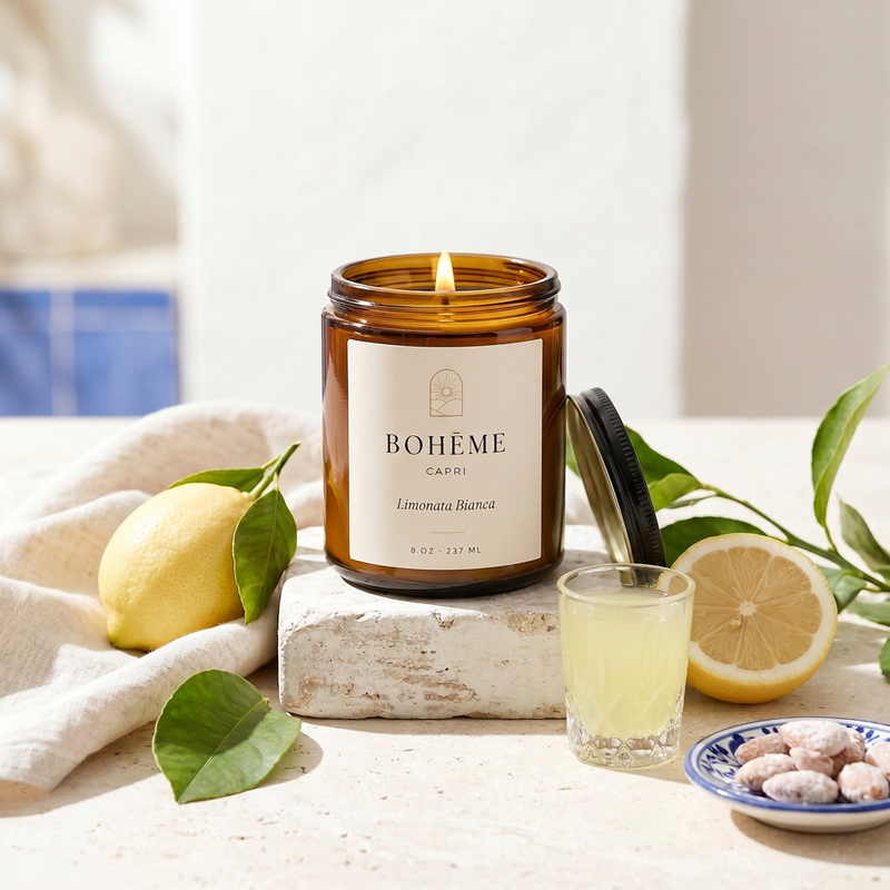 Limonata Bianca Candle — Capri