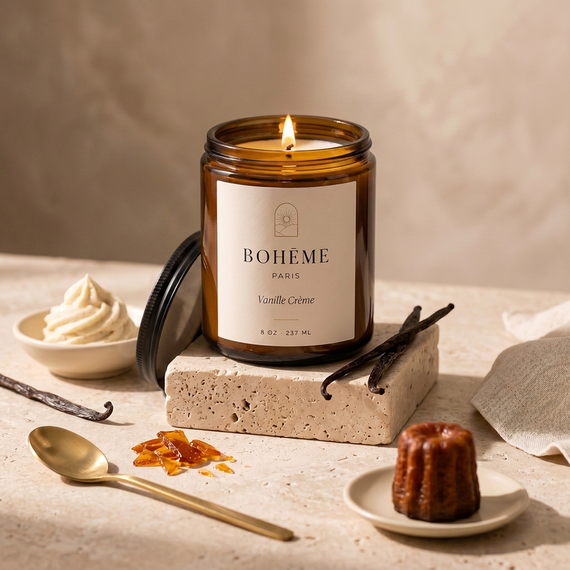 Vanille Crème Candle — Paris